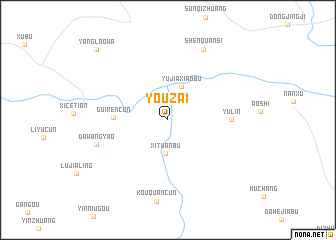 map of Youzai