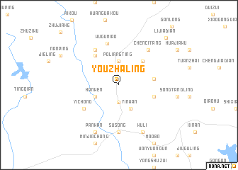 map of Youzhaling