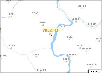 map of Youzhen