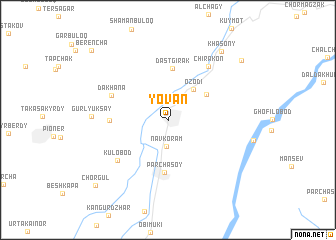 map of Yovan