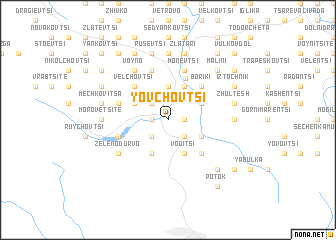 map of Yovchovtsi