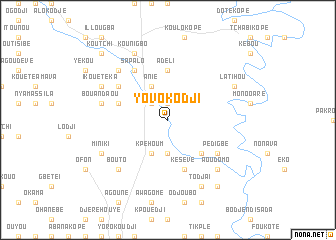 map of Yovokodji