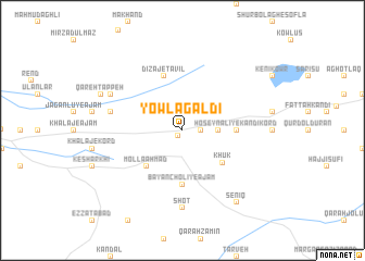 map of Yowlā Galdī