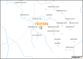 map of Yoxford