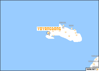 map of Yoyang-dong