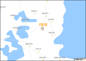 map of Yoyo