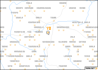 map of Yo