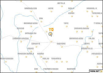 map of Yo