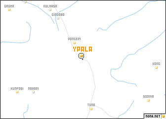 map of Ypala