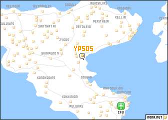 map of Ýpsos