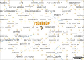 map of Yquebeuf