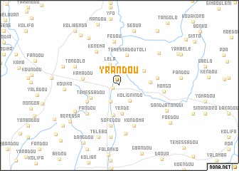 map of Yrandou