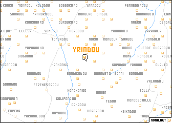 map of Yrindou