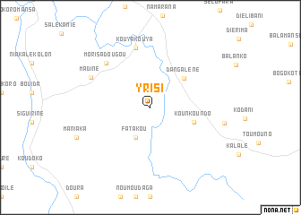 map of Yrisi