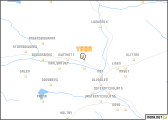 map of Yron