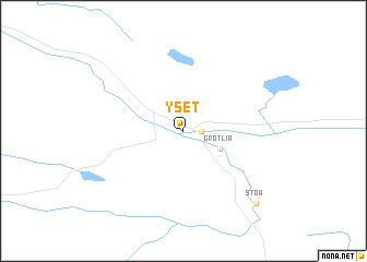map of Yset