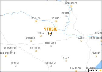 map of Ythsie
