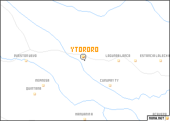 map of Ytororó