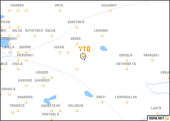 map of Ytö