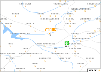 map of Ytrac