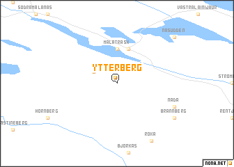 map of Ytterberg