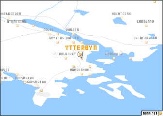 map of Ytterbyn