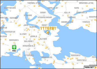 map of Ytterby