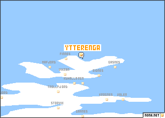 map of Ytterenga