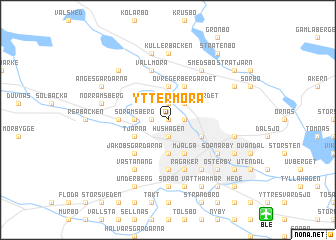 map of Yttermora