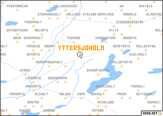 map of Yttersjöholm