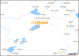 map of Yttersöra