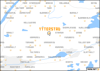 map of Ytterstad