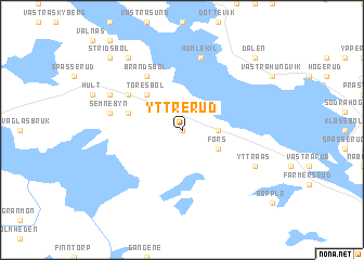 map of Yttre Rud