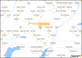 map of Yttre Vång