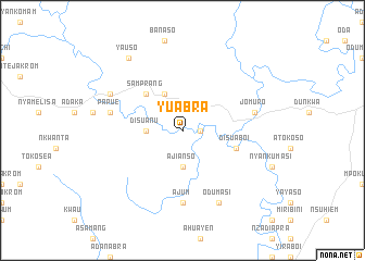 map of Yuabra