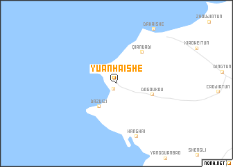 map of Yuanhaishe