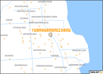 map of Yuanhuanongchang