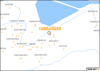 map of Yuanjing\