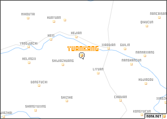 map of Yuankang