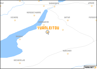 map of Yuanleitou