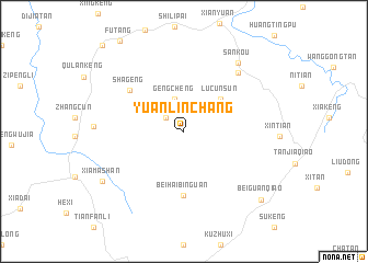 map of Yuan Linchang