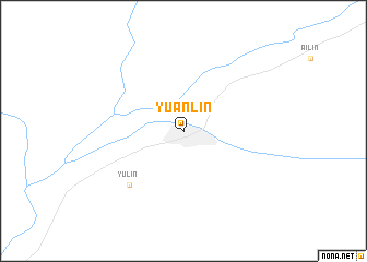 map of Yuanlin