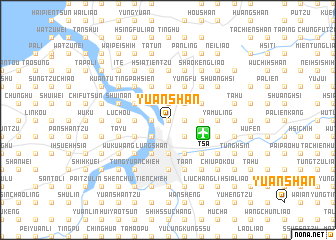 map of Yüan-shan