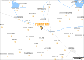 map of Yuantan