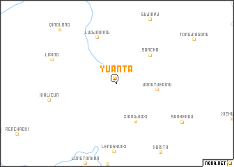 map of Yuanta