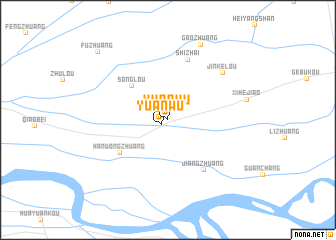 map of Yuanwu