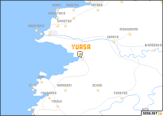 map of Yuasa