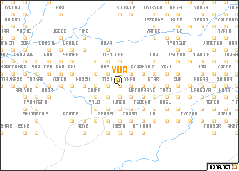 map of Yua