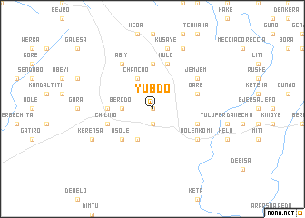 map of Yubdo
