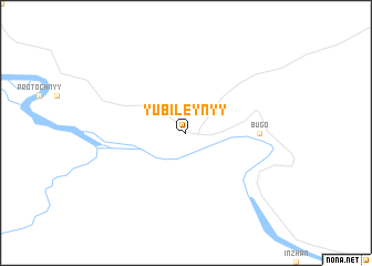 map of Yubileynyy